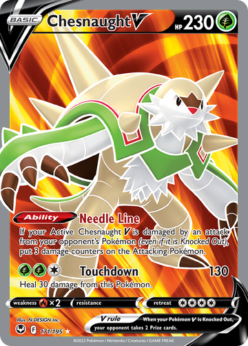 171/195 - Chesnaught V - [Rare Ultra]