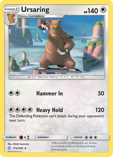 172/236 - Ursaring - [Rare]