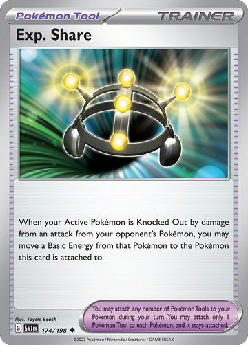 174/198 - Exp. Share - [Uncommon] - Reverse Holo