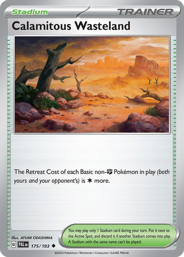 175/193 - Calamitous Wasteland - [Uncommon] - Reverse Holo