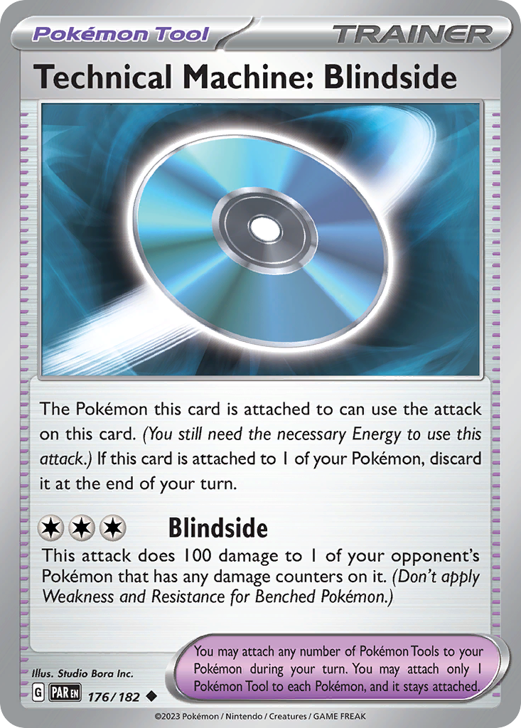 176/182 - Technical Machine: Blindside - [Uncommon]-Pokemeister