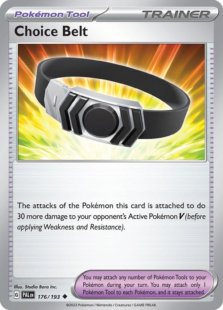 176/193 - Choice Belt - [Uncommon] - Reverse Holo