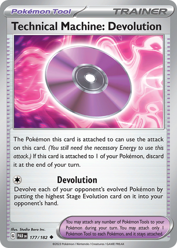 177/182 - Technical Machine: Devolution - [Uncommon] - Reverse Holo