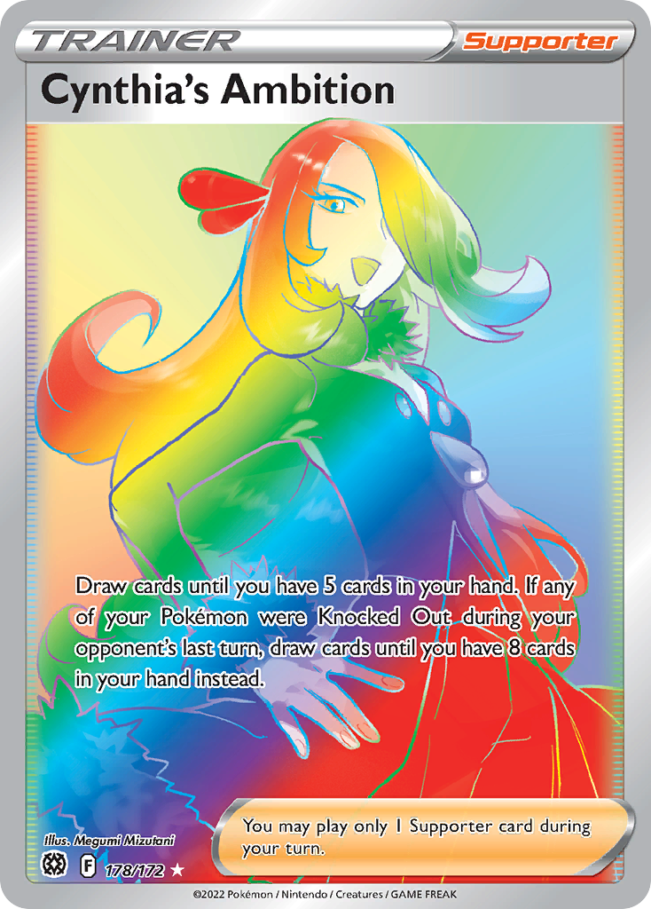 178/172 - Cynthia's Ambition - [Rare Rainbow]