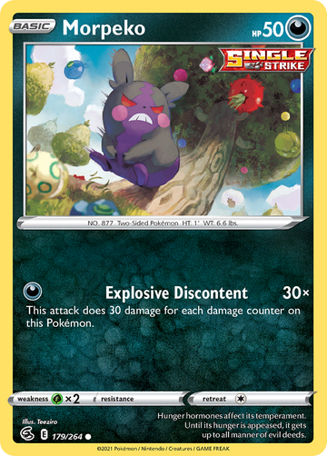 179/264 - Morpeko - Reverse Holo - [Common]