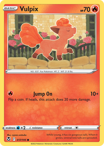 017/195 - Vulpix - [Common]