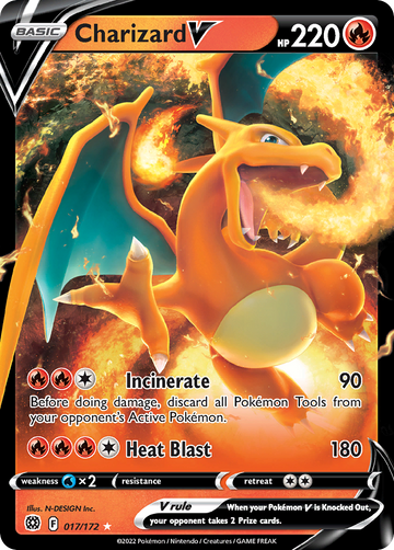 017/172 - Charizard V - [Rare Holo V]