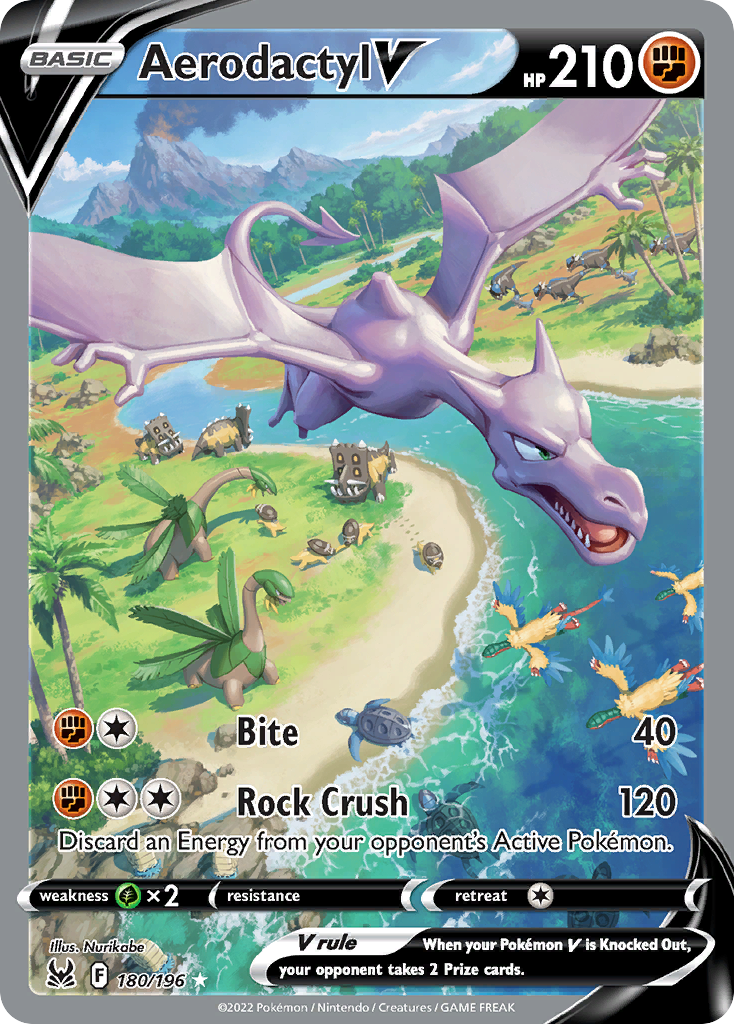 180/196 - Aerodactyl V - [Rare Ultra]