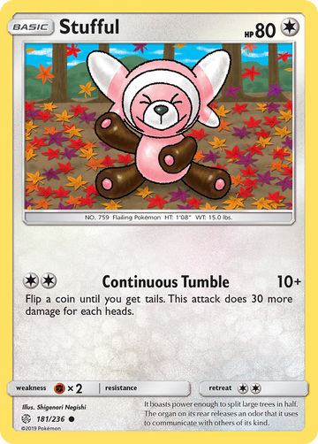 181/236 - Stufful - [Common] - Reverse Holo