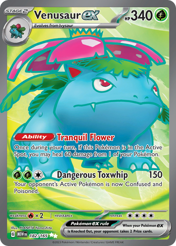 182/165 - Venusaur ex - [Ultra Rare]