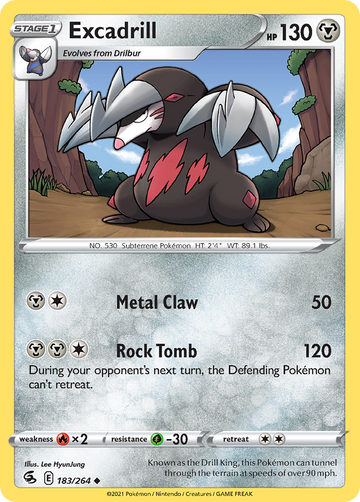 183/264 - Excadrill - [Uncommon]