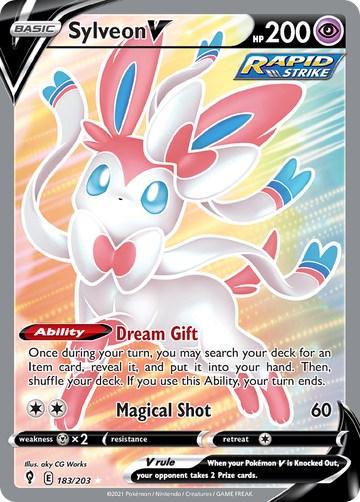 183/203 - Sylveon V - [Rare Ultra]