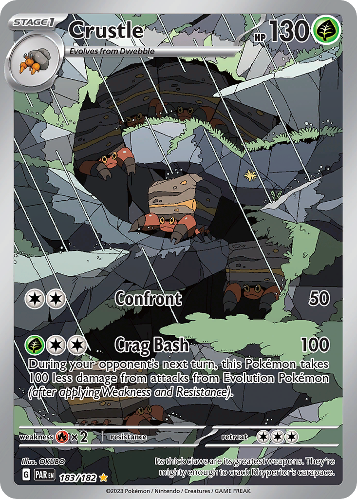 183/182 - Crustle - [Illustration Rare]-Pokemeister