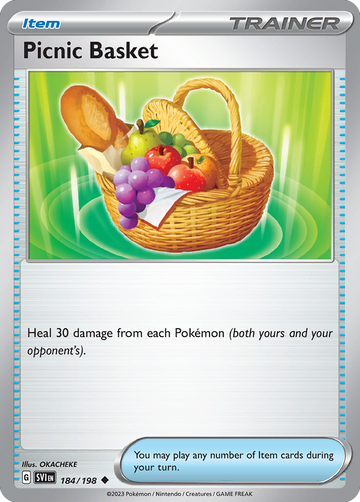 184/198 - Picnic Basket - [Uncommon] - Reverse Holo