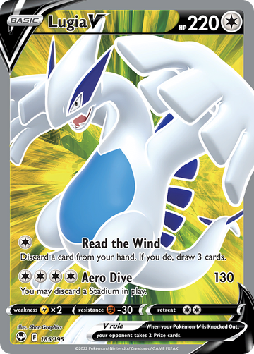 185/195 - Lugia V - [Rare Ultra]