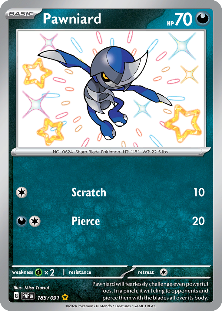 185/091 - Pawniard - [Shiny Rare]