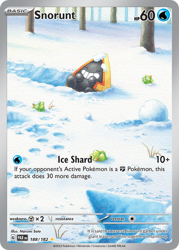 188/182 - Snorunt - [Illustration Rare]