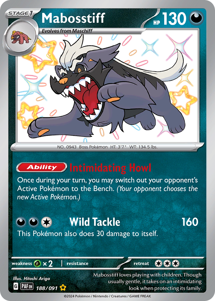 188/091 - Mabosstiff - [Shiny Rare]