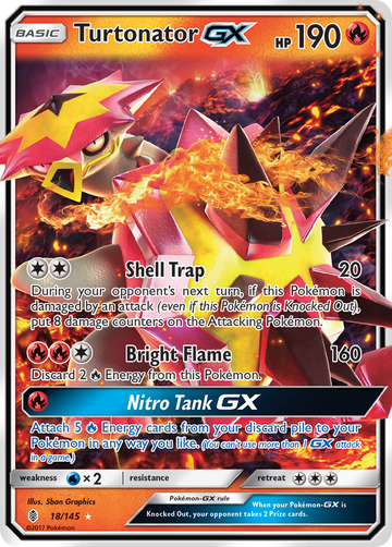 018/145 - Turtonator-GX - [Rare Holo GX]