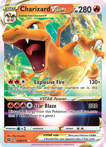 018/172 - Charizard VSTAR - [Rare Holo VSTAR]