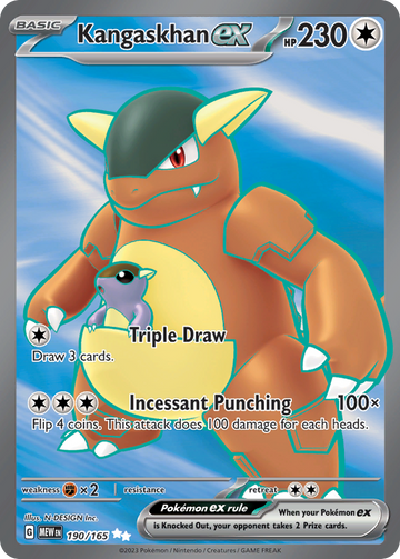 190/165 - Kangaskhan ex - [Ultra Rare]