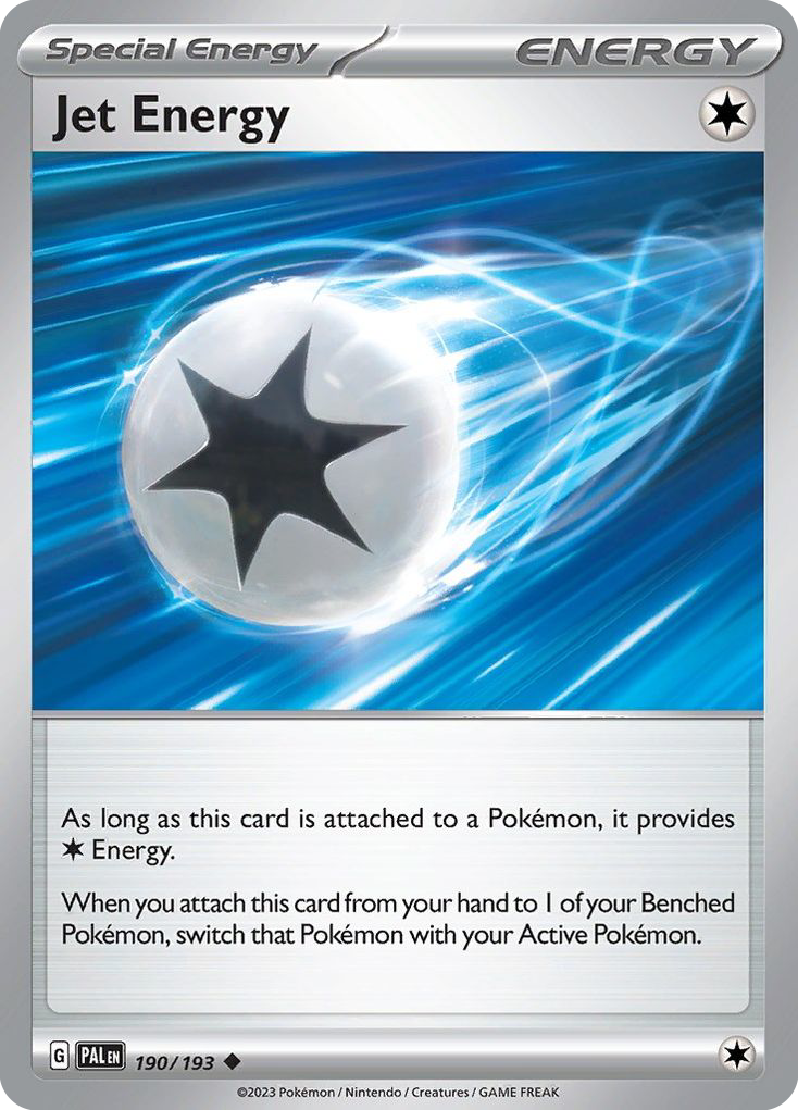 190/193 - Jet Energy - [Uncommon] - Reverse Holo