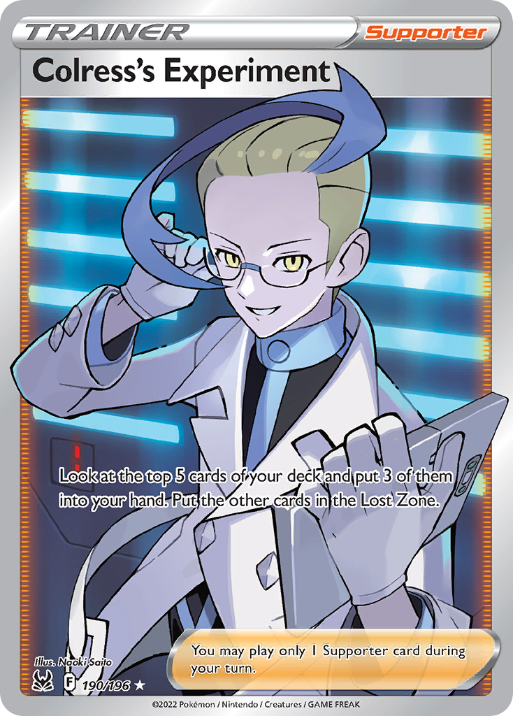 190/196 - Colress's Experiment - [Rare Ultra]
