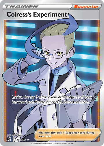 190/196 - Colress's Experiment - [Rare Ultra]