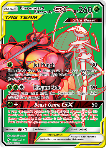 191/214 - Pheromosa & Buzzwole-GX - [Rare Ultra]