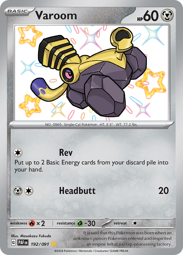 192/091 - Varoom - [Shiny Rare]