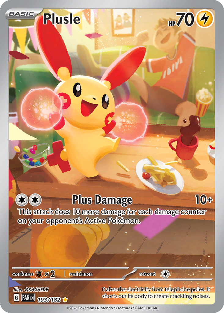 193/182 - Plusle - [Illustration Rare]-Pokemeister