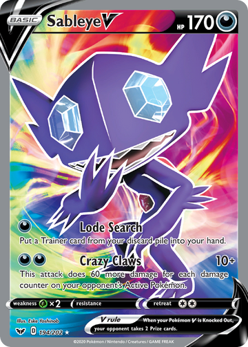 194/202 - Sableye V - [Rare Ultra]