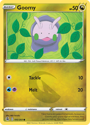 195/264 - Goomy - Reverse Holo - [Common]