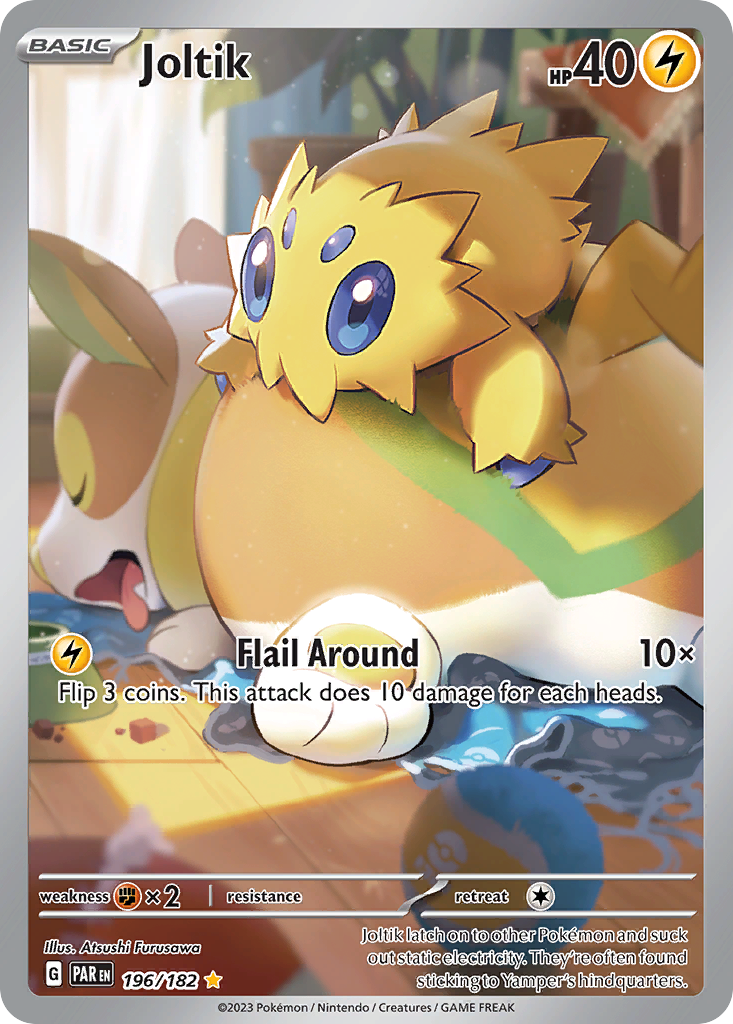 196/182 - Joltik - [Illustration Rare]-Pokemeister