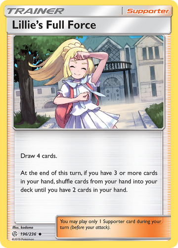 196/236 - Lillie's Full Force - [Uncommon] - Reverse Holo