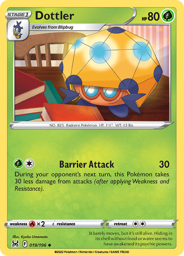 019/196 - Dottler - Reverse Holo - [Uncommon]