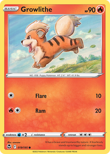 019/195 - Growlithe - [Common]