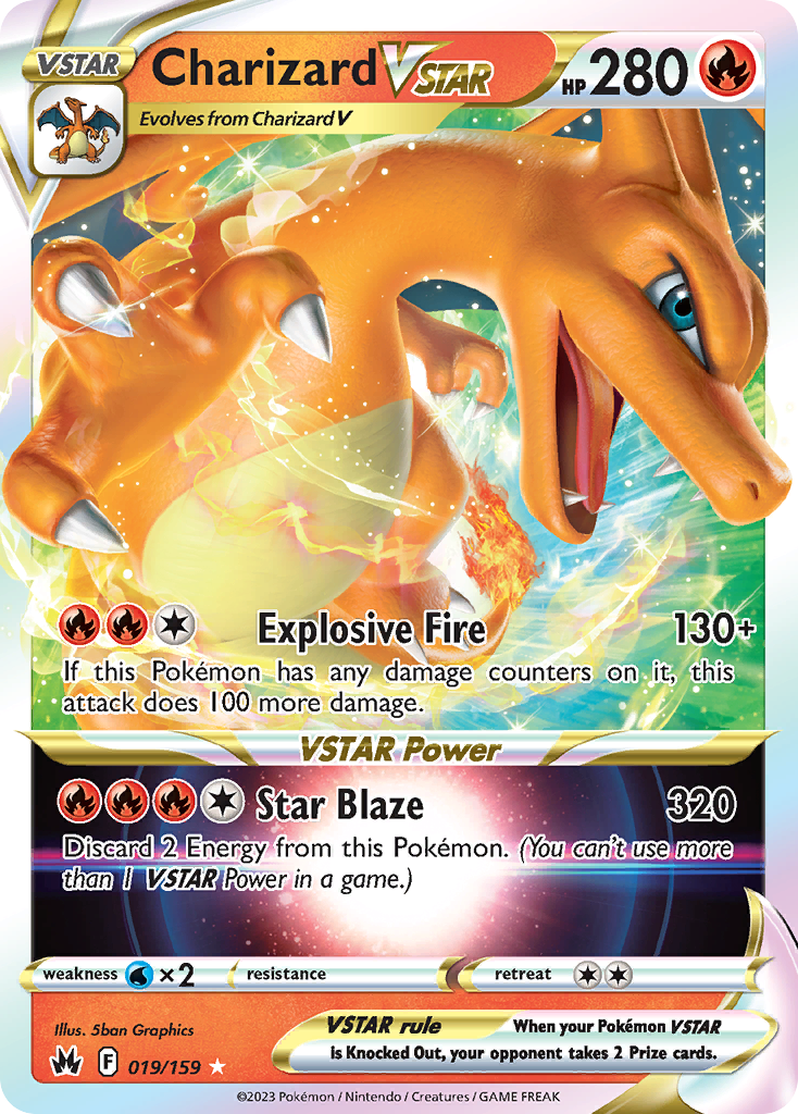 019/159 - Charizard VSTAR - [Rare Holo VSTAR]
