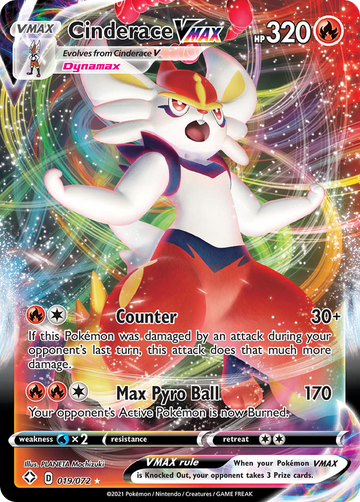 019/072 - Cinderace VMAX - [Rare Holo VMAX]