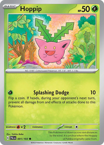 001/193 - Hoppip - [Common] - Reverse Holo