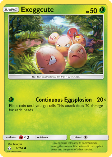 001/156 - Exeggcute - [Common]