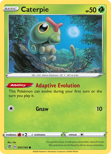 001/192 - Caterpie - [Common]