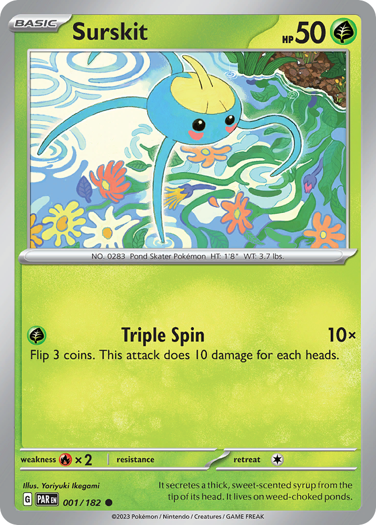 001/182 - Surskit - [Common]-Pokemeister