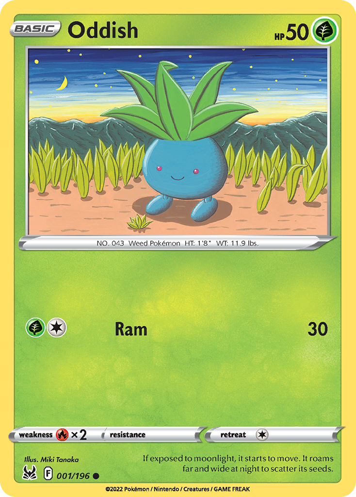 001/196 - Oddish - [Common]