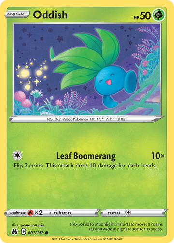 001/159 - Oddish - [Common]