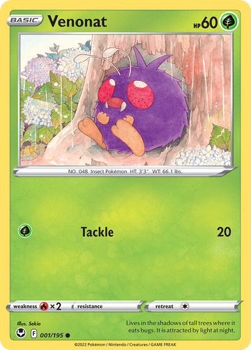 001/195 - Venonat - [Common]