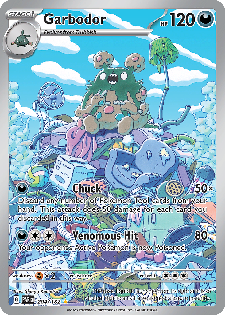 204/182 - Garbodor - [Illustration Rare]-Pokemeister