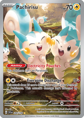 208/198 - Pachirisu - [Illustration Rare]