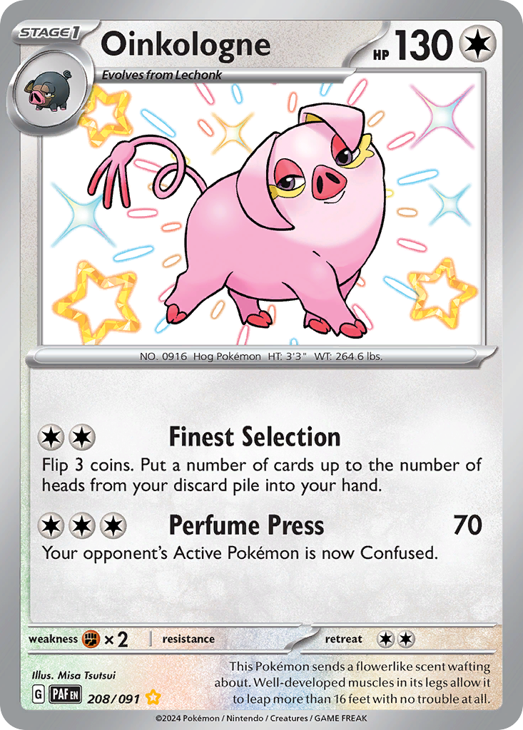 208/091 - Oinkologne - [Shiny Rare]