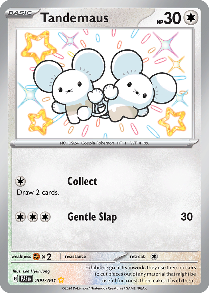 209/091 - Tandemaus - [Shiny Rare]